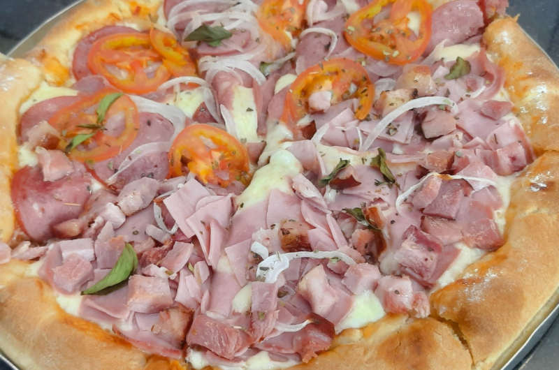 pizza caseira