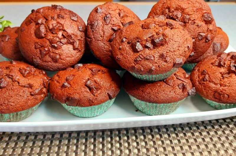 Bolinho Muffin de Chocolate
