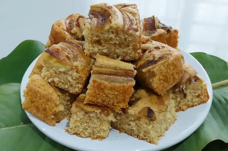 Bolo de Banana Simples