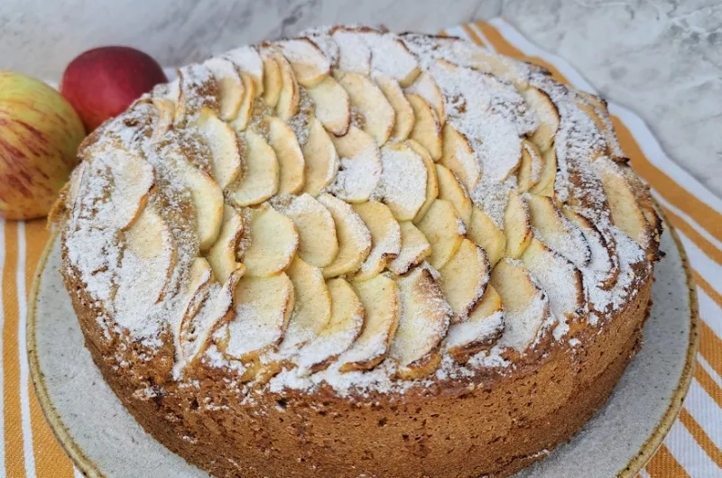 Bolo de Maçã Delicioso