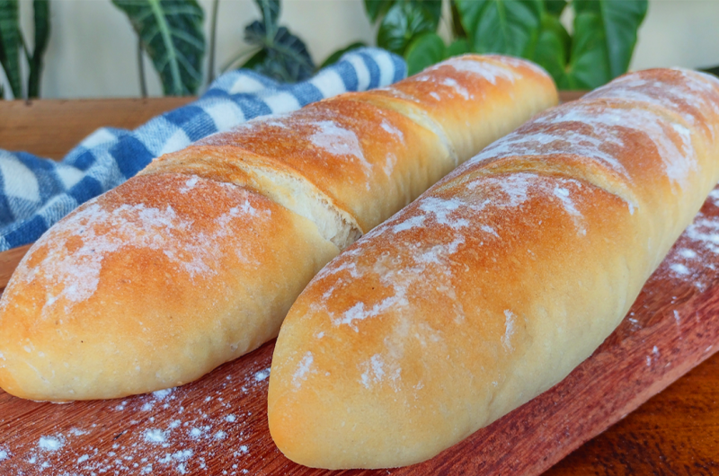 Pão Baguete Caseiro