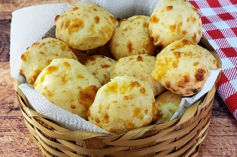 Pão de Queijo de 3 Ingredientes