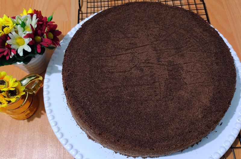 Pão de ló de Chocolate