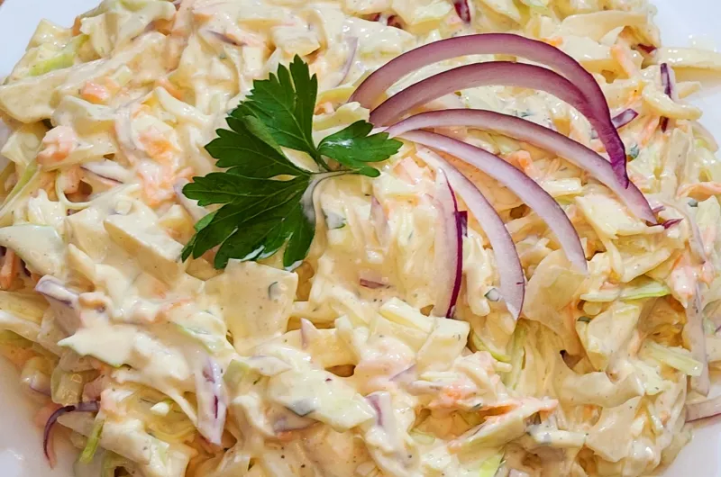 Repolho Branco Salada de Repolho Cremosa