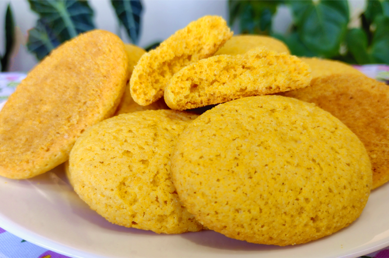 bolachinha de fubá