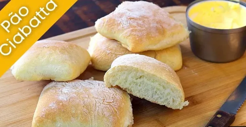 Pão Ciabatta