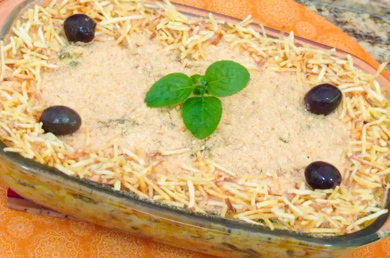 Bacalhau Cremoso com Espinafre
