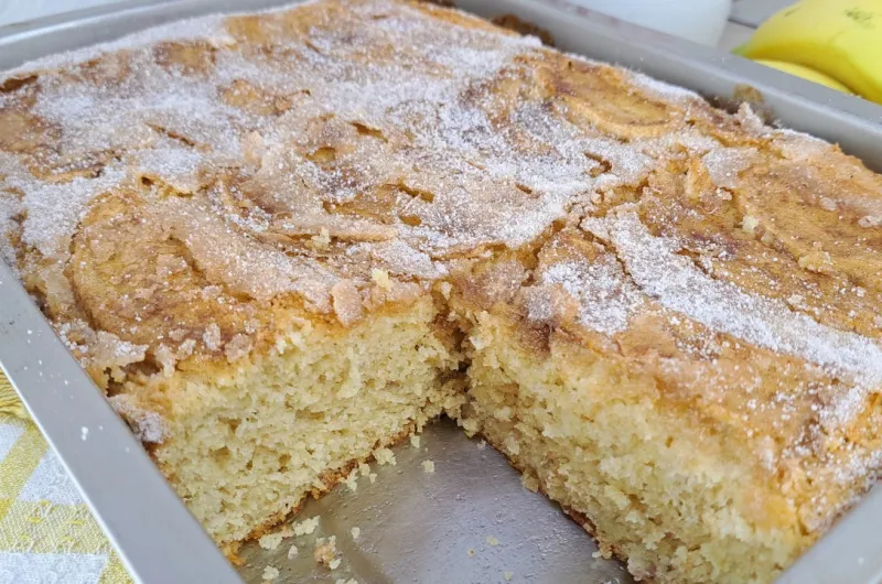 Bolo de Banana Simples