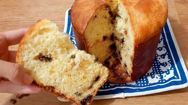 Panetone de liquidificador que não precisa sovar