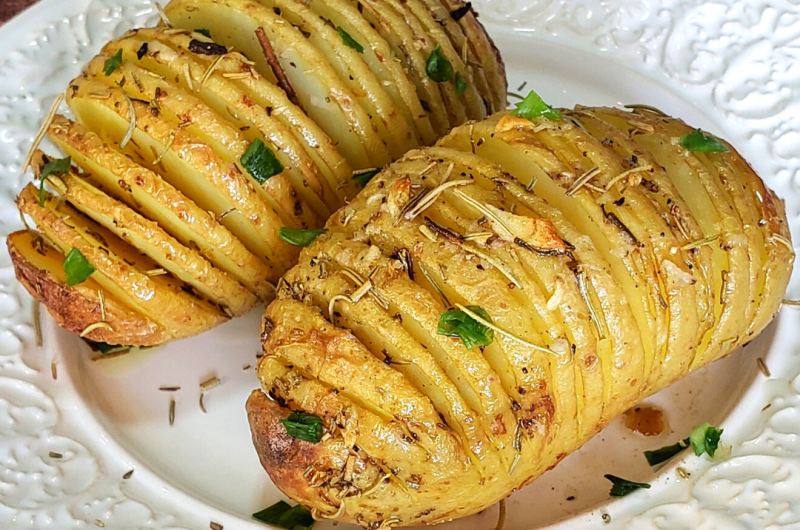 Batata Hasselback