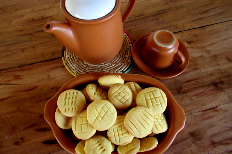 Biscoito de Tapioca com Fubá