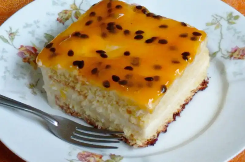Bolo Mousse de Maracujá