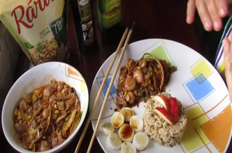 Carne de Panela com Casca de Banana