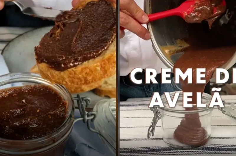 Creme de Avelã (Nutella Caseira)