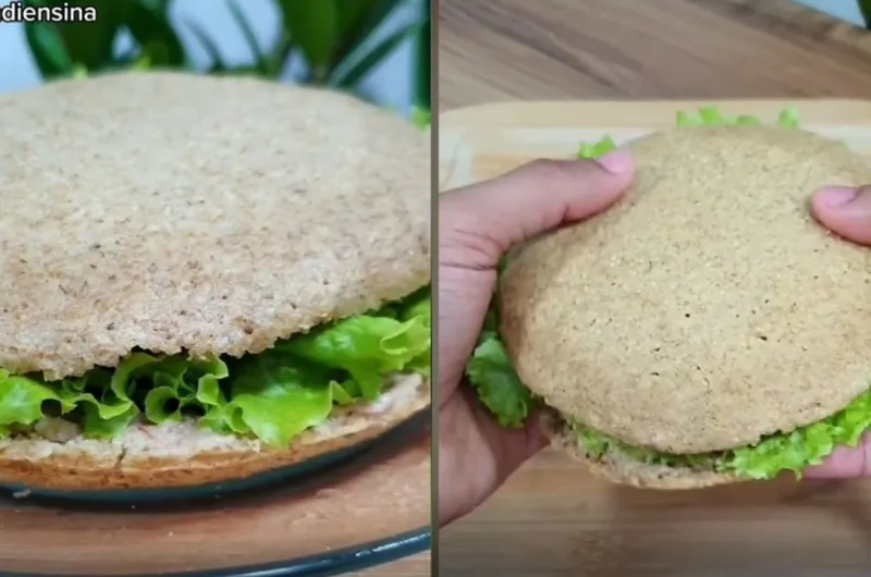 Pão de Aveia Fit na Frigideira