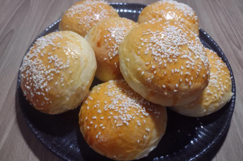 Pão de Hambúrguer Caseiro