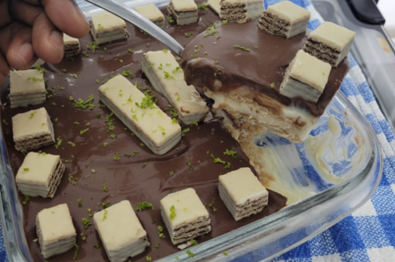 Pavê de Limão sem Fogo e sem Gelatina