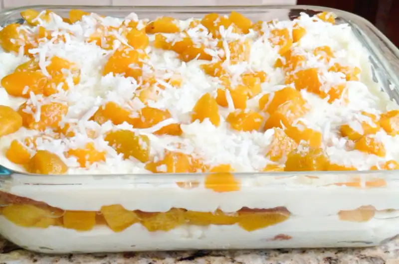 Pavê de Pêssego
