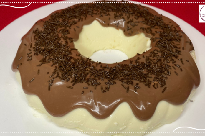 Pudim de Leite Ninho e Chocolate