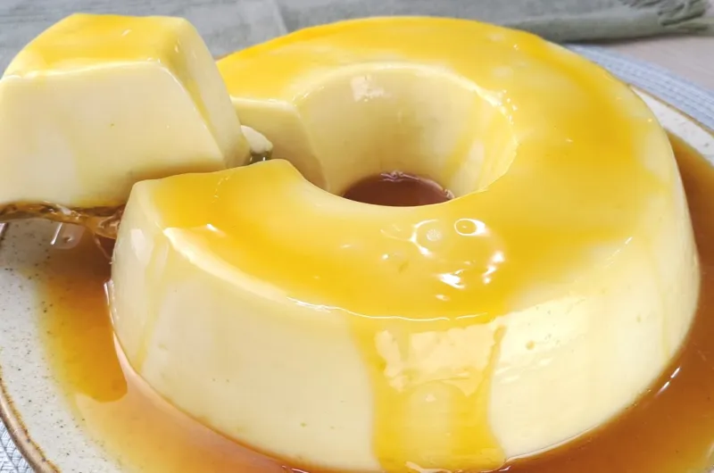 Pudim de Limão sem Forno