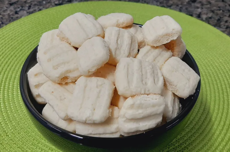 Sequilho de Polvilho Doce com Coco
