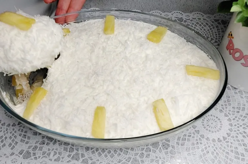 Sobremesa Gelada de Abacaxi