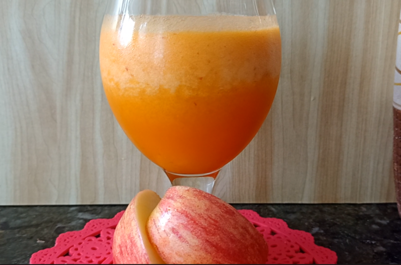 Suco de Abóbora e Maçã