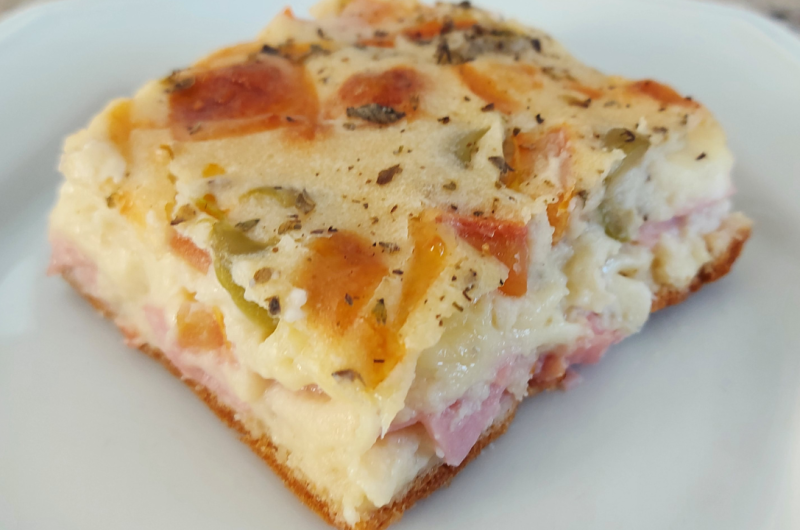 Torta de Presunto e Queijo