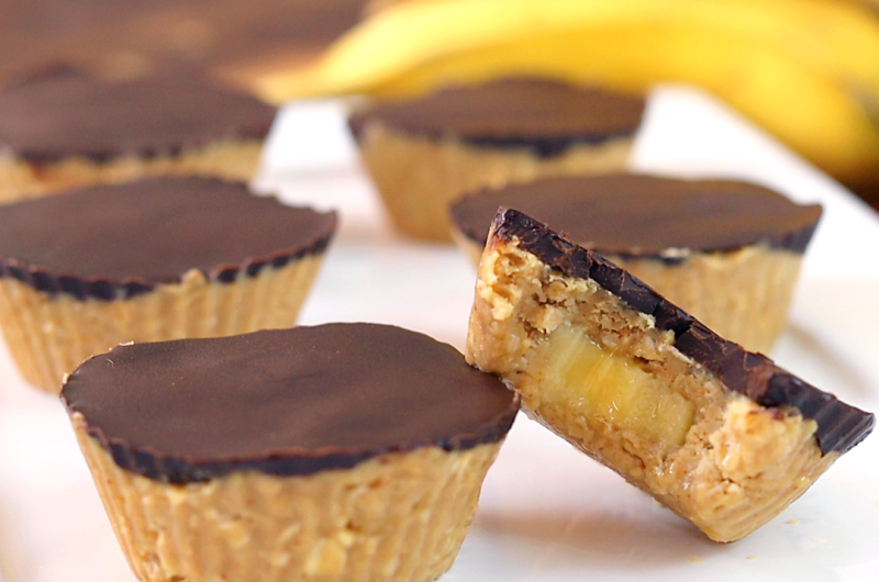 Tortinha Fit de Banana