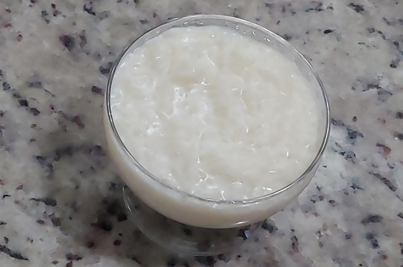 Arroz Doce com Leite Condensado