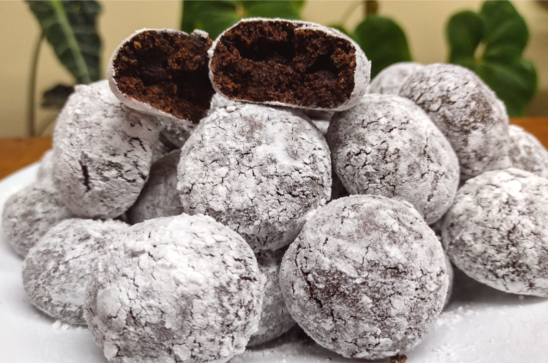 Biscoito de Cacau Caseiro