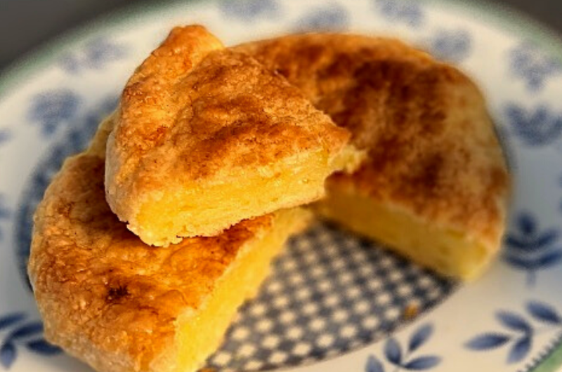 Biscoito de polvilho assado na frigideira
