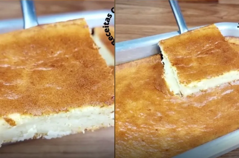 Bolo Mole de Fubá