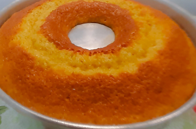 Bolo de Laranja Fofinho