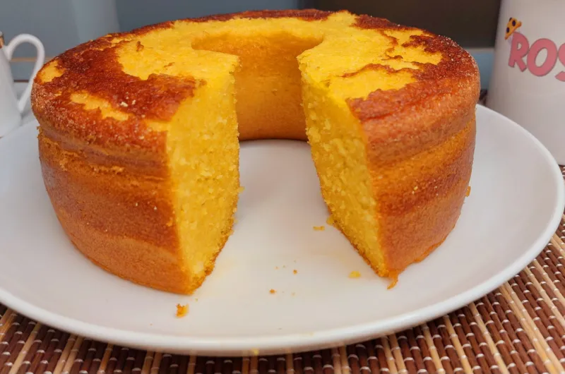 Bolo de Milho de Latinha
