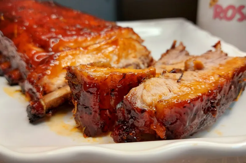 Costelinha de Porco ao Molho Barbecue