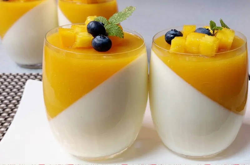 Panna Cotta de Manga