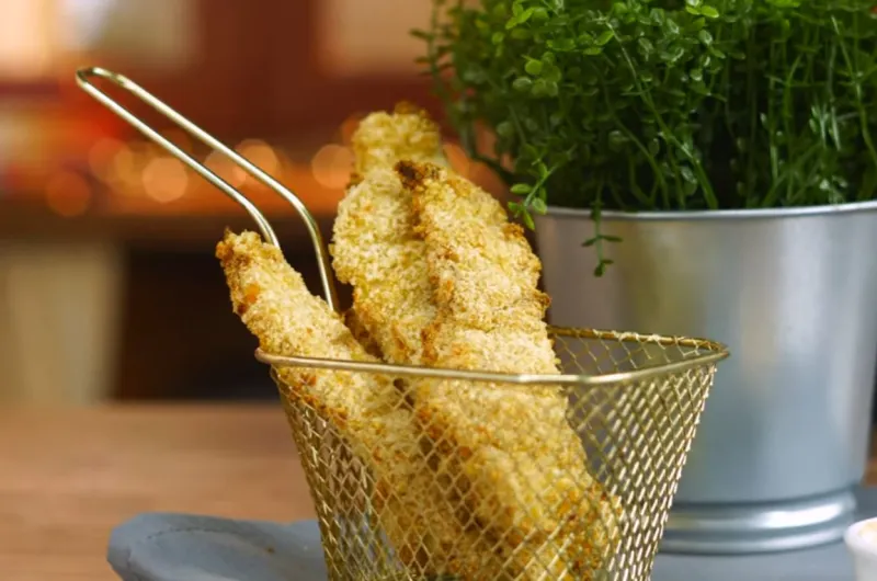 Tirinhas de Frango