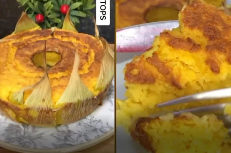 Bolo Pamonha de Forno