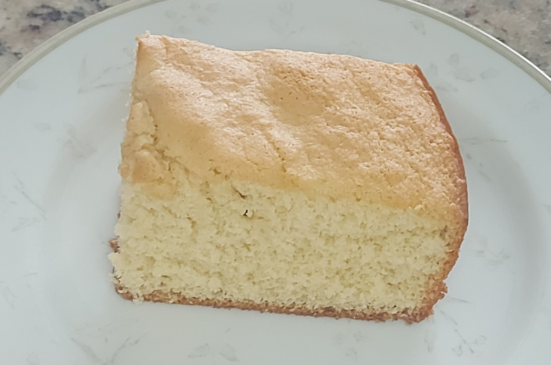 Bolo Pão de Ló Sem Fermento