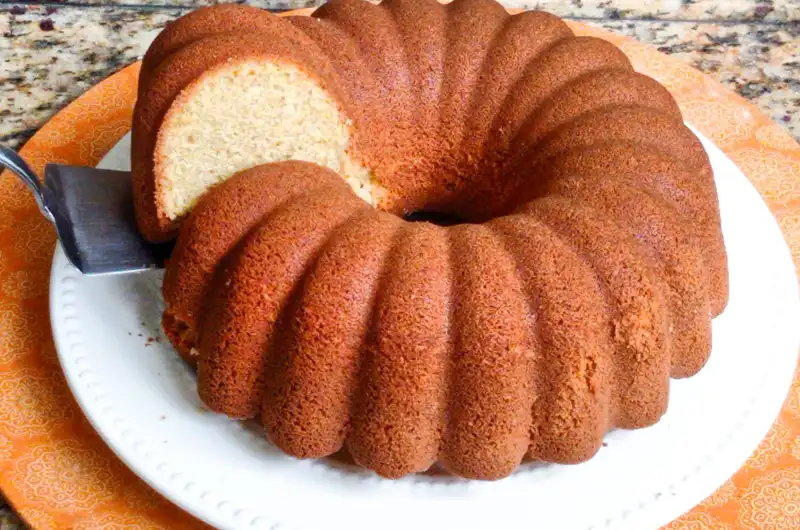 Bolo de Fubá com Aveia