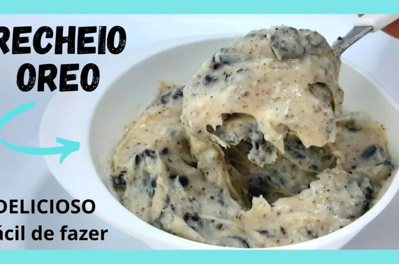 Recheio Oreo para Bolos