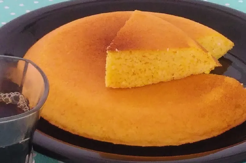Bolo de Cuscuz na Frigideira
