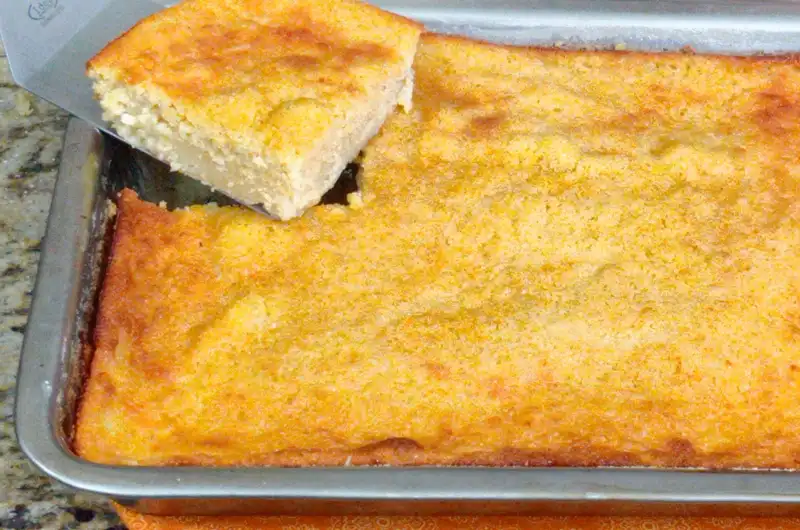 Bolo de milho cremoso de latinha