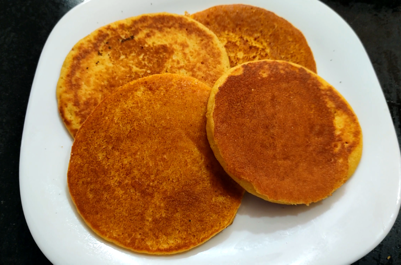 Panquecas de Fubá