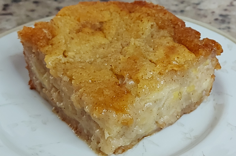 Torta de banana, rápida e fácil