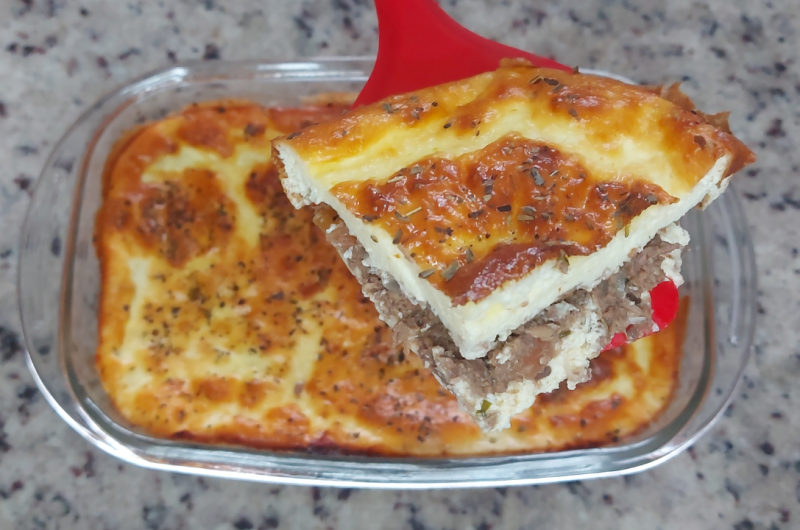 Torta sem farinha de atum – low carb