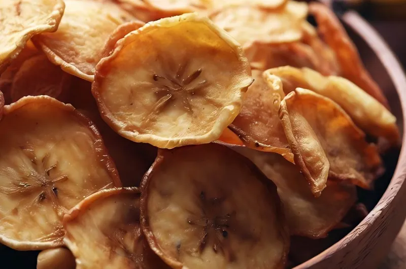 Banana Chips Caseira