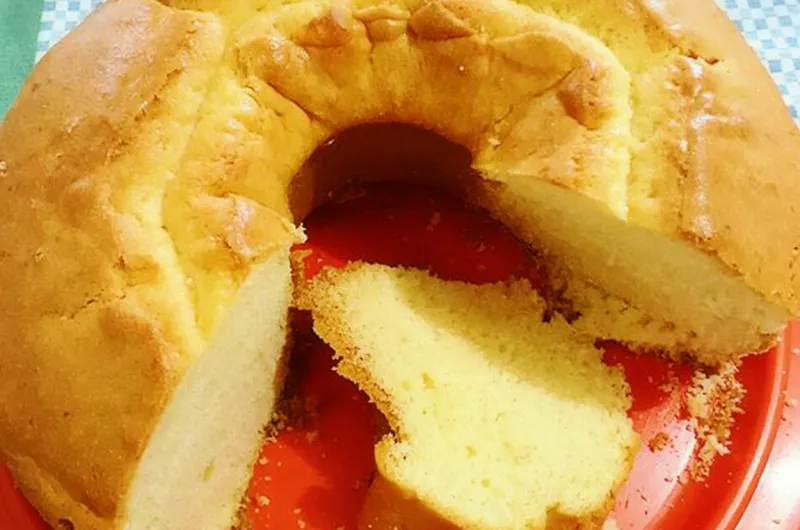 Bolo de Maizena de Liquidificador