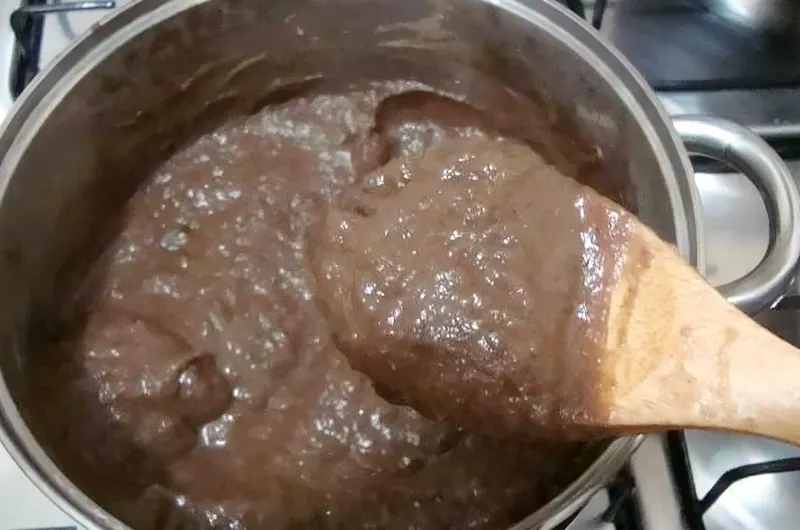 Doce de casca de banana